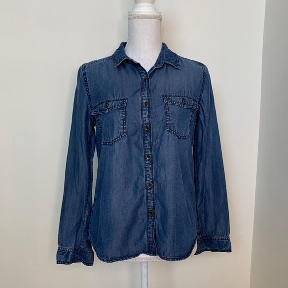 Halogen Sz S womens button up shirt long sleeve - Picture 1 of 5